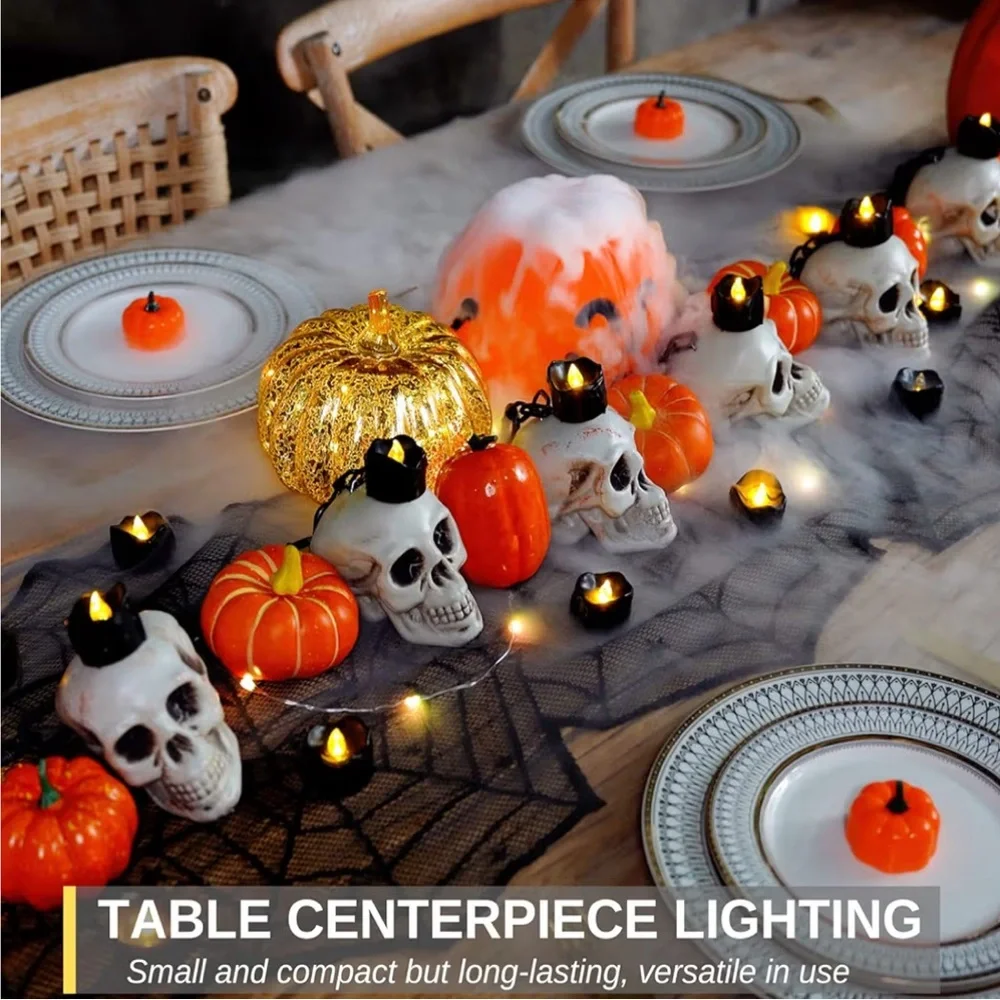 Black LED Flameless Candles